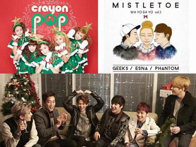 Yuk Intip Serunya Para Idola K-Pop Nyanyikan Lagu Spesial Natal dan Musim Dingin! (Part 1)